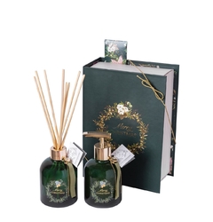 Kit- Merry Christmas Óleo Difusor e Sabonete Aromas Romã