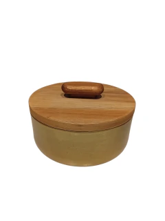 Pote de madeira na internet