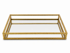 Bandeja em ouro envelhecido - comprar online