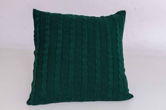 Manta sofá Tricô Pezeira cama Queen com 2 capas de almofadas - comprar online