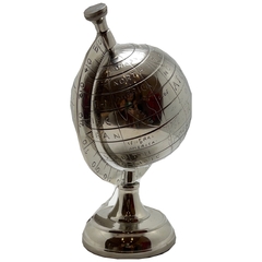 Globo Decorativo Aço Cromado