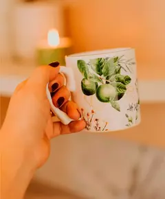 Kit Caneca e Vela Masterchef Bergamota Italiana e Ervas Finas Dani Fernandes - comprar online
