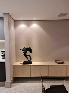 Escultura Cavalo Marchador
