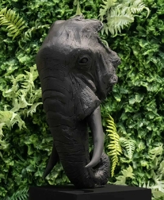 Escultura Cabeça de Elefante Personalizada na internet