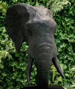 Escultura Cabeça de Elefante Personalizada - Charmin Decorações 