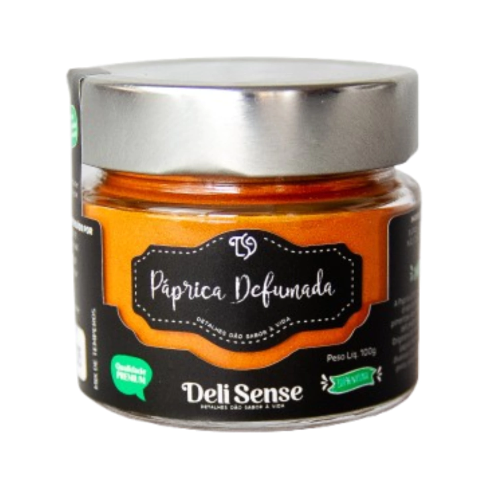 Páprica Defumada 90g - Potinho De Vidro