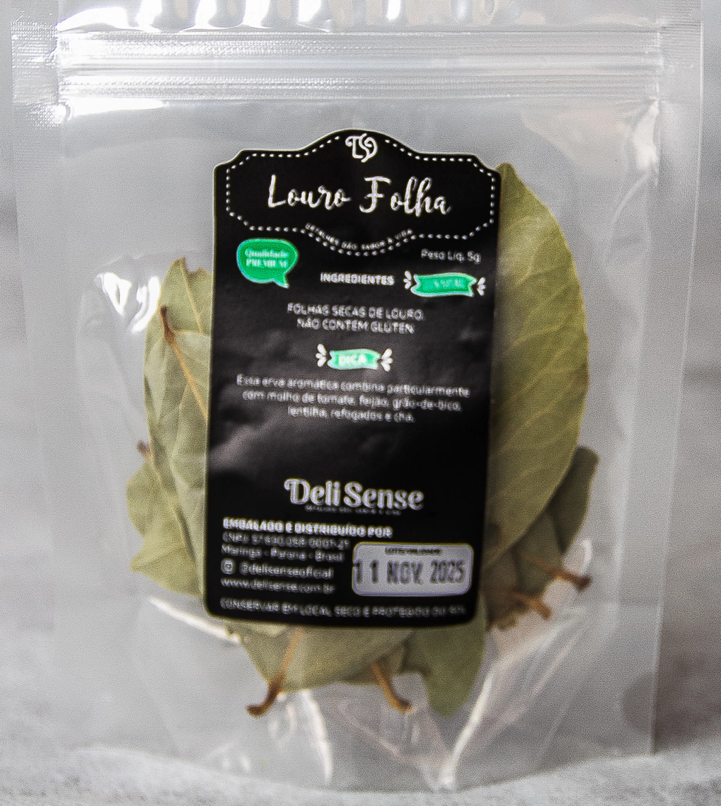 Louro em Folhas 5g - Refil Pouch
