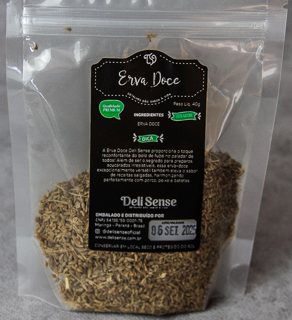 Erva Doce 50g - Refil Pouch