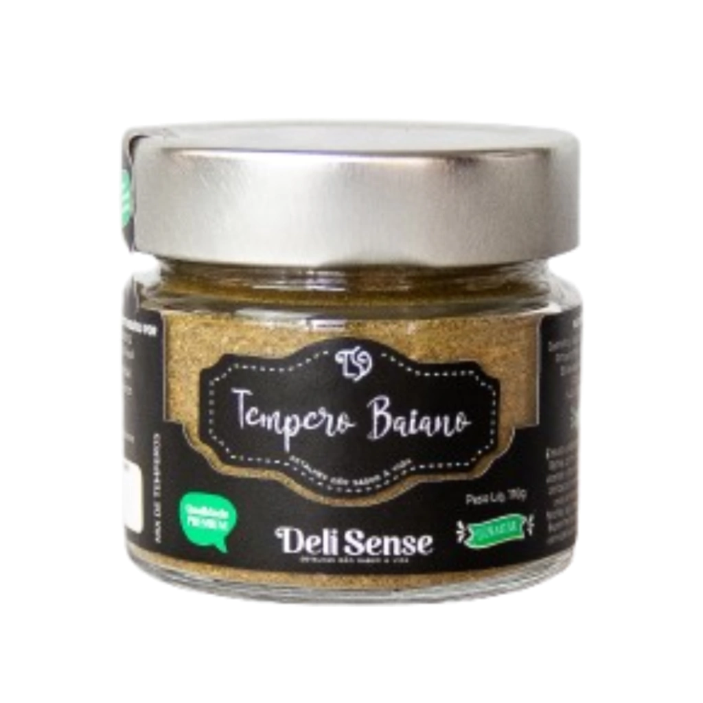 Tempero Baiano 90g - Potinho De Vidro