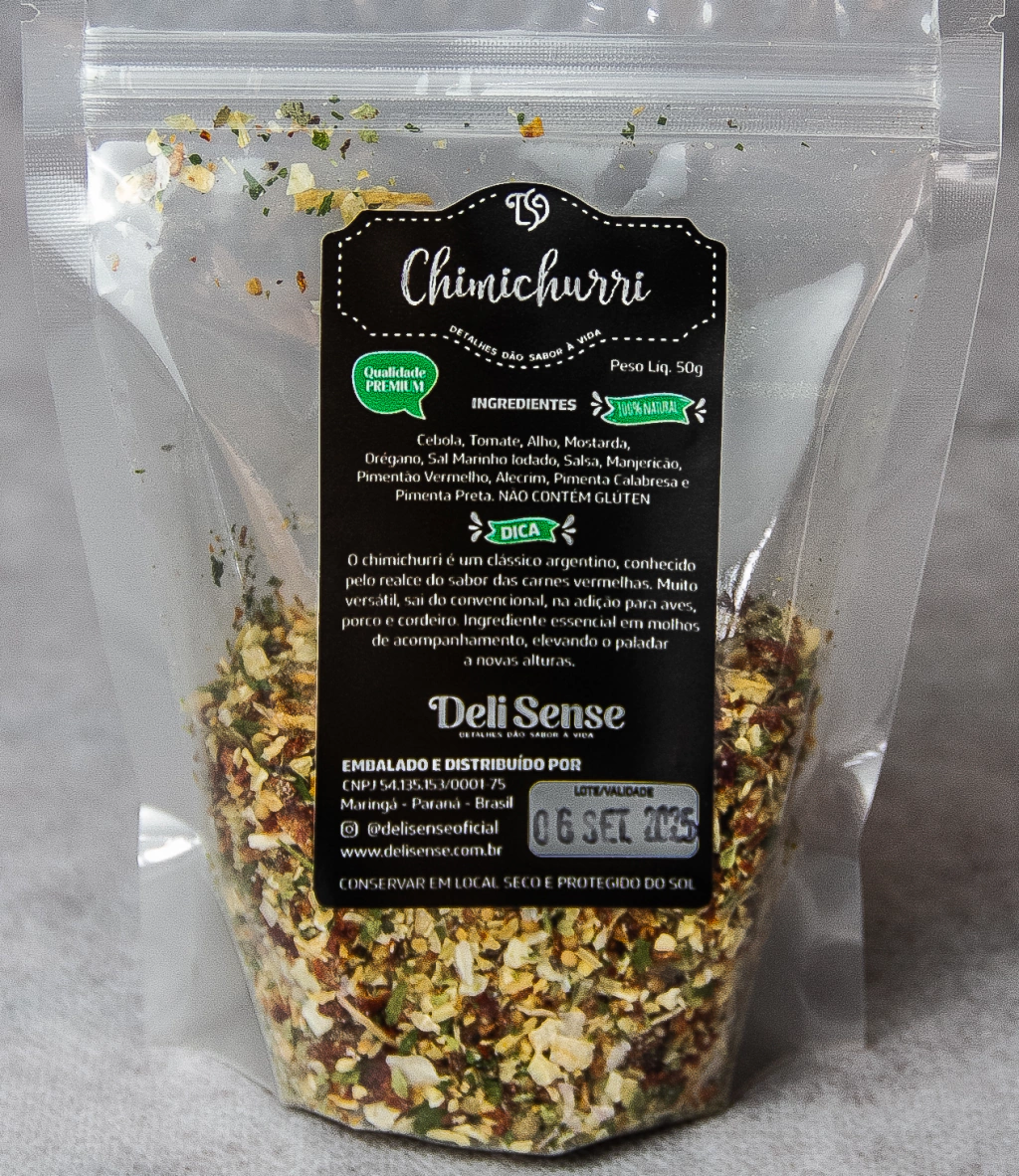 Tempero Chimichurri 50g - Refil Pouch