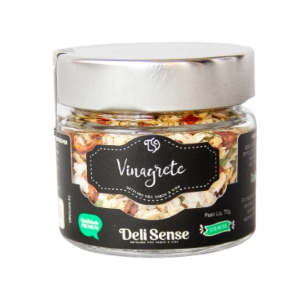 Tempero Vinagrete 70g - Potinho De Vidro