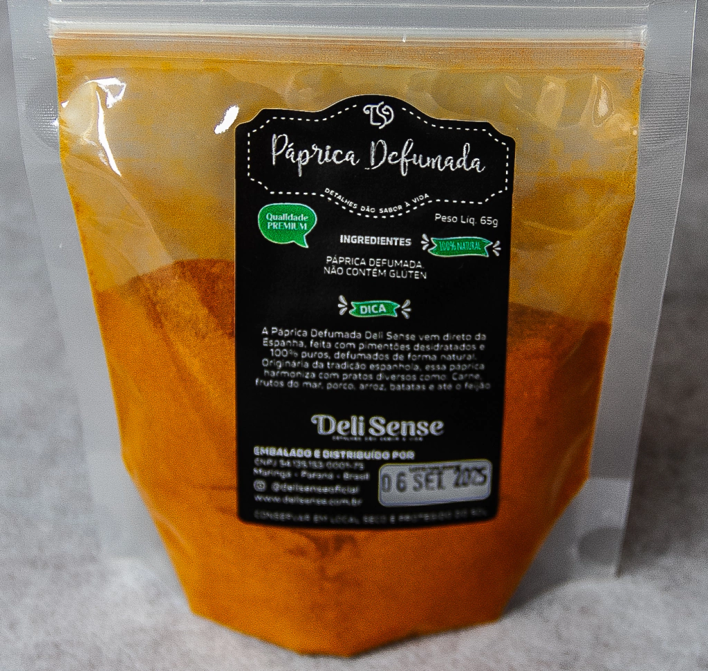 Páprica Defumada 70g - Refil Pouch