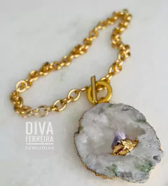 Colar Pedra Mística - Diva Ferreira Semijoias