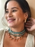 Colar Tramado Turquesa - comprar online