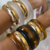 Bracelete Fino em Acrílico Marrom Claro na internet