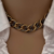 Conjunto Colar e Pulseira Correntaria Mix de Banhos - Lupolati