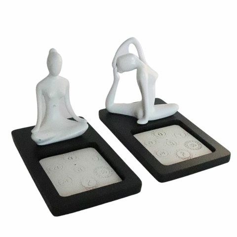 Incensário Quadrado Yoga - Sortidos