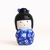 Kokeshi Em Porcelana 4 Cores- 9 Cm - Mandala Esotérica Atacado - C.J.A. Importadora Exportadora Comercio e Representações LTDA - 01.228.679/0001-33