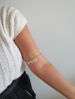 Brazalete Leaves Gold - comprar online