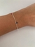 Pulseira de Cristais coloridos banho prata - comprar online