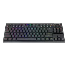 Teclado Mecanico Redragon Horus K622 RGB TKL Low Profile Switch Red - Rosario Gamer