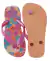 Chinelo Havaianas Infantil Flores Pessego 4000052 - comprar online