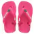 Chinelo Havaianas Baby Brasil Logo Rosa Neon 41405