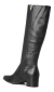 Bota Pegada em Couro Cano Longo Bico Fino 280561 Preto - comprar online
