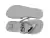 Chinelo Coca Cola Alma 2 Masculino Branco 4411 - Unicalce