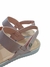 Sandalia Infantil Klin Menina Rosa/Metalizado 420038 - Unicalce