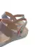 Sandalia Infantil Klin Menina Rosa/Metalizado 420038 - Unicalce