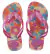 Chinelo Havaianas Infantil Flores Pessego 4000052