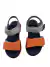 Sandalia Infantil Klin Menino Gelo/Marinho/Laranja 298028 - Unicalce