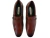 Sapato Masculino Pegada Em Couro 124608-5 Terracota - Unicalce