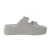 Chinelo Moleca Feminino Flatform 5577100 Branco Off - comprar online