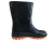 Bota Galocha Grendene Infantil Jet Sky 348 Preto/Laranja - comprar online