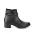 Bota Mississipi Feminina Cano Curto Salto Bloco Preto 853