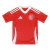 Camisa Adidas Internacional 25/26 Torcedor Vermelho 6024