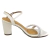 Sandalia Vizzano Feminino Salto Médio 62621009 Branco Off - comprar online