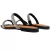 Chinelo Vizzano Feminino Cristal /Preto 6513100 na internet