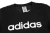 Blusão Adidas Moletom Essentials Linear Preto Feminino 6878