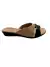 Tamanco Piccadilly Marfim/Preto 500375