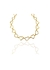 Choker Corações Vazados Lisos e Cravejados B18K
