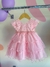 Vestido Luxo Rosa bebê