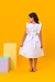 Vestido Princesa Branco - Menina Preciosa Kids 