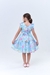 Vestido Luna Borboletas Azul na internet