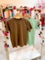 Camisa Básica Marrom