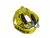 Eslinga de remolque 9 metros x 75 mm 20 toneladas con grilletes color amarillo Vabenne linga rescate arrastre grande plana auto camion 4x4 utilitario
