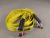 Eslinga de remolque + grilletes de 5 metros x 75 mm 20 toneladas color amarillo Vabenne linga rescate arrastre grande plana auto camion 4x4 utilitario