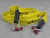 Eslinga de remolque 9 metros x 75 mm 10 toneladas con grilletes color amarillo Vabenne linga rescate arrastre grande plana auto camion 4x4 utilitario en internet